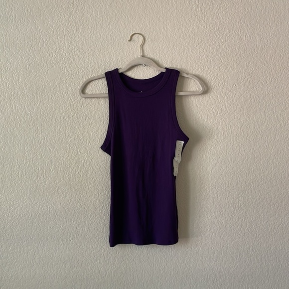 A New Day Scoop Neck Tank Top Sleeveless Ribbed Tee - Picture 1 of 9
